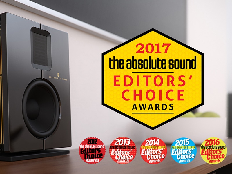 Steinway & Sons Model S honored The Absolute Sound 2017