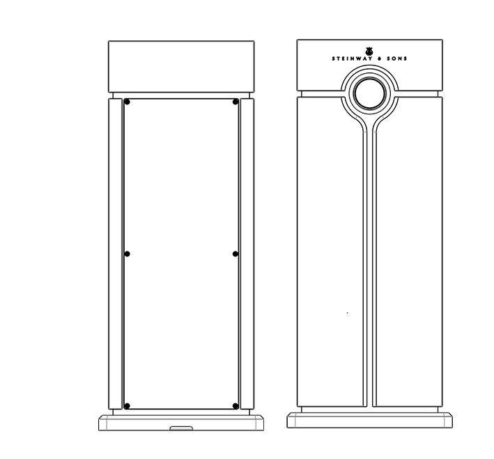 Technical drawing of Head Unit processor