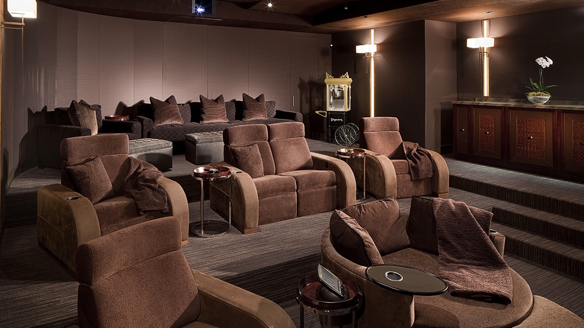 Home theater with Model LS