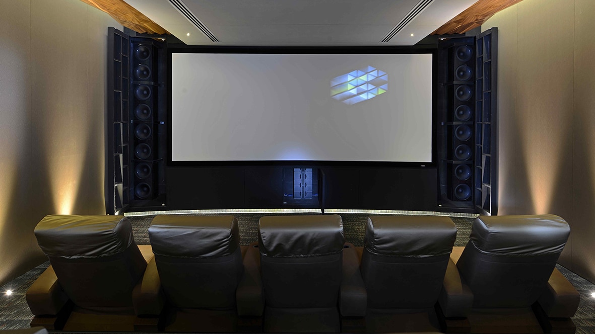 Home theater with Model LS and IW in Mumbai City