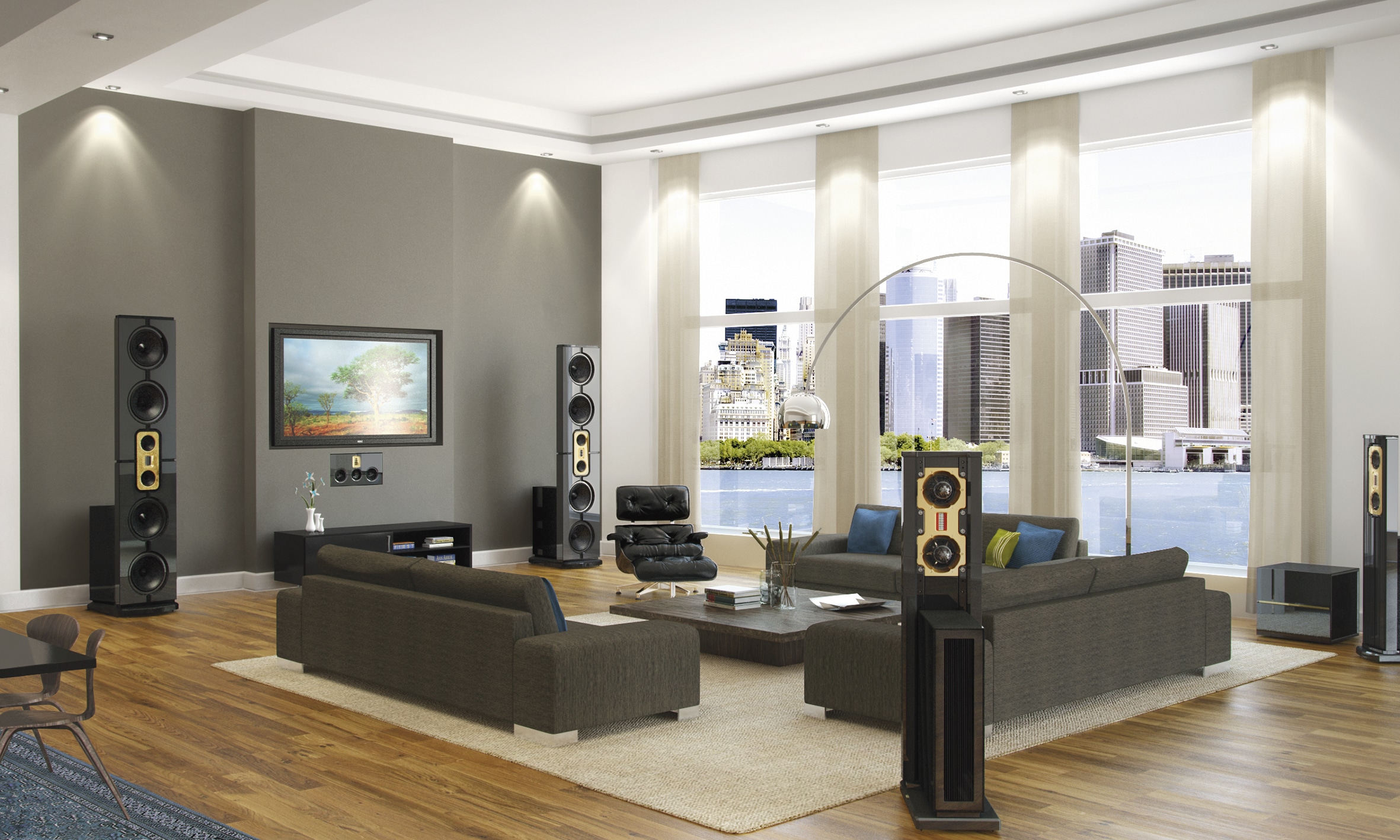 Living store room speakers