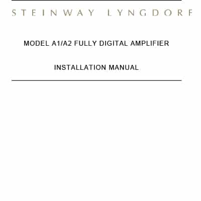 A1/A2 installation manual