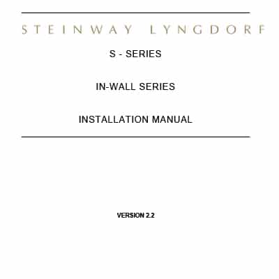 Model S installation manual