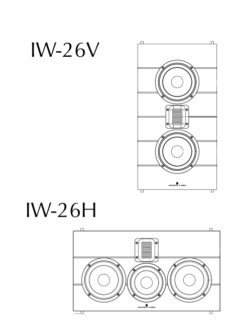 ModelIW26VH_ny Model IW-26V and IW26H