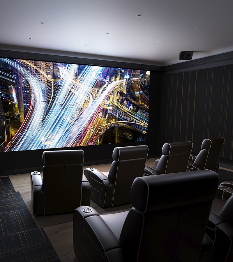 Family Cinema Room - Contemporary - Home Theater - Kent - by New Wave AV