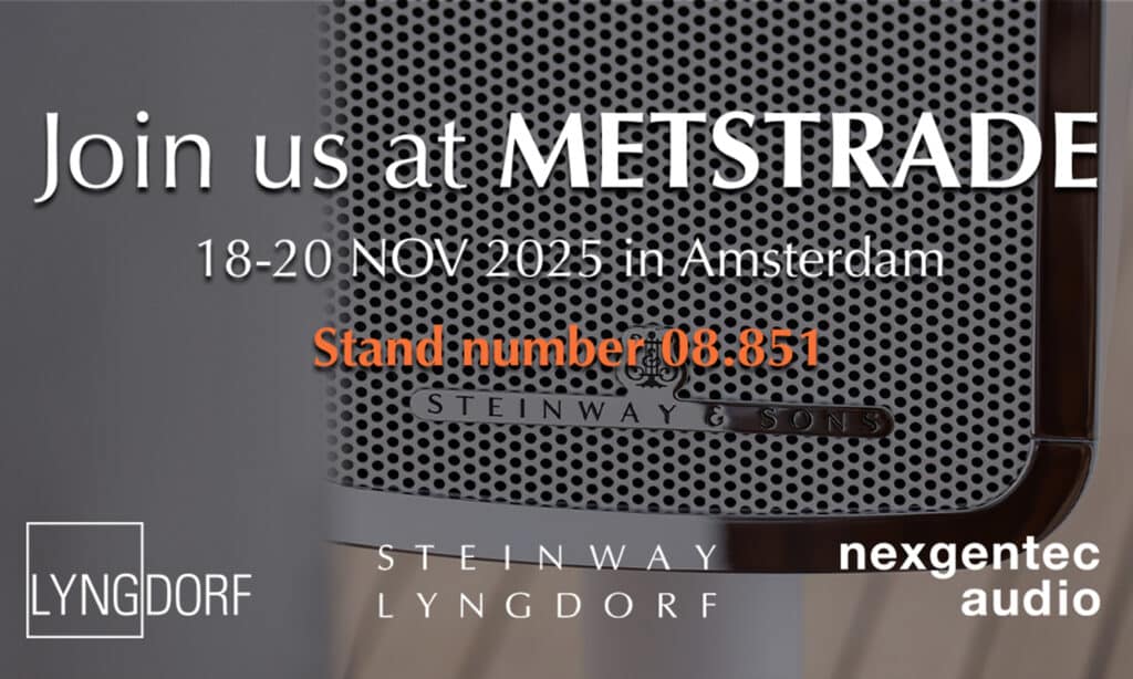Lyngdorf Audio, Steinway Lyngdorf, and Nexgentec at METSTRADE 2025 7 Steinway Lyngdorf at METSTRADE 2025