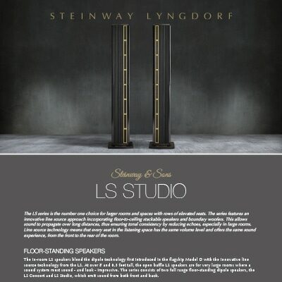 LS Studio fact sheet