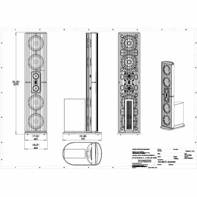 Model D technical drawings