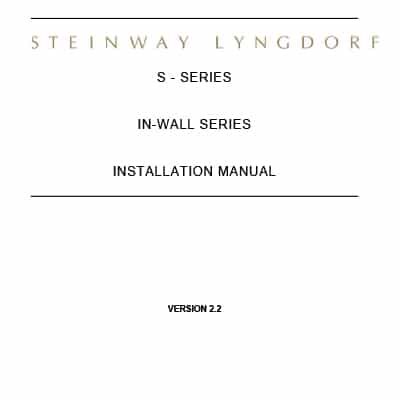 Model S installation manual