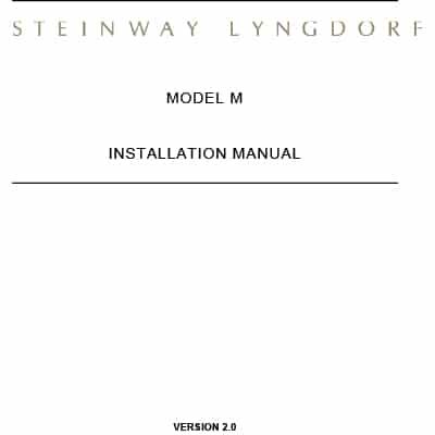 Model M installation manual