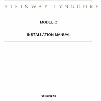 Model C installation manual (2008-2024)